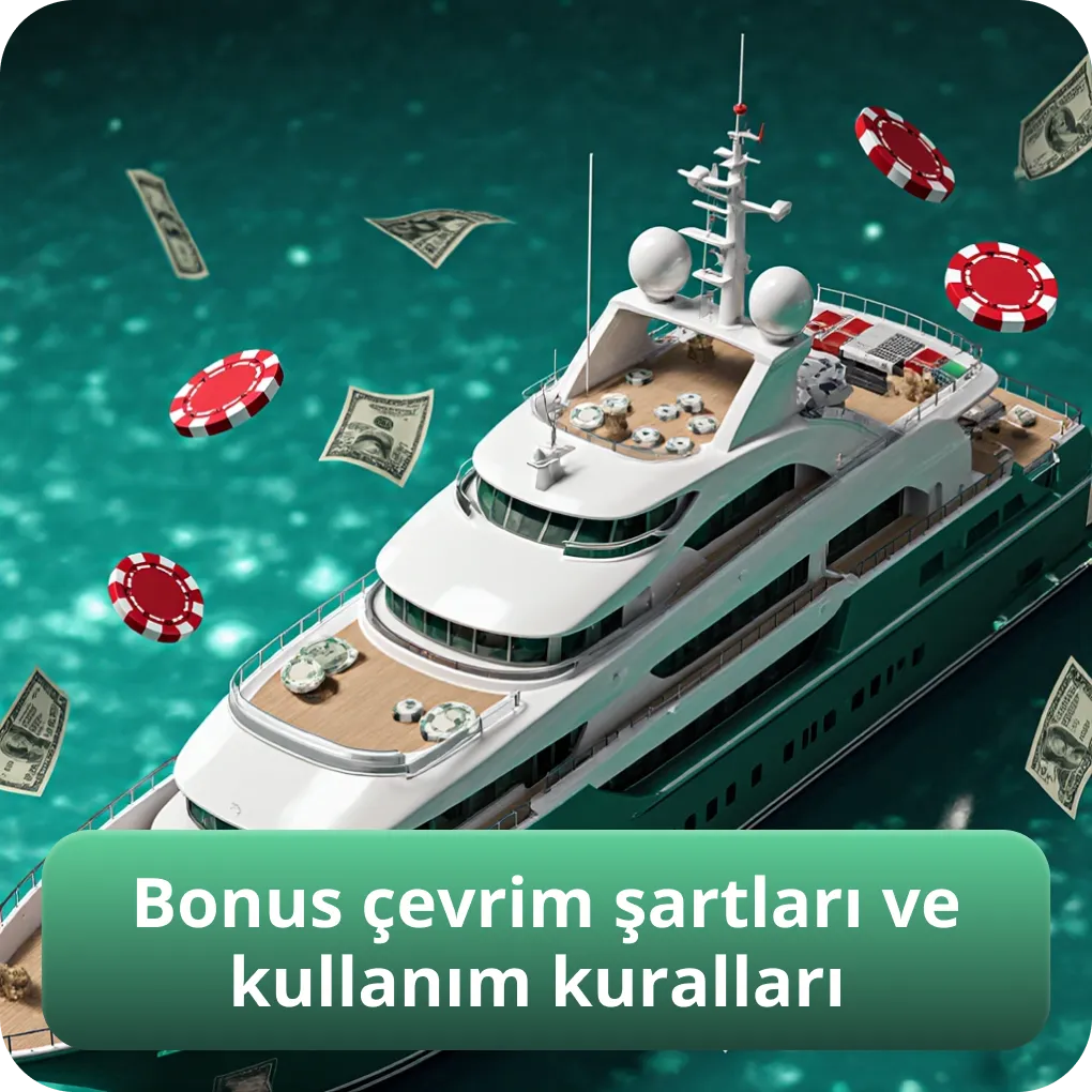 Bonus çevrim şartları ve kullanım kuralları