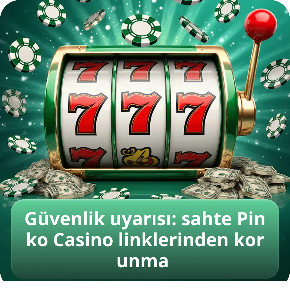 Güvenlik uyarısı: sahte Pinko Casino linklerinden korunma